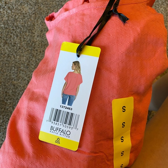 Ladies tie front top - Picture 4 of 4